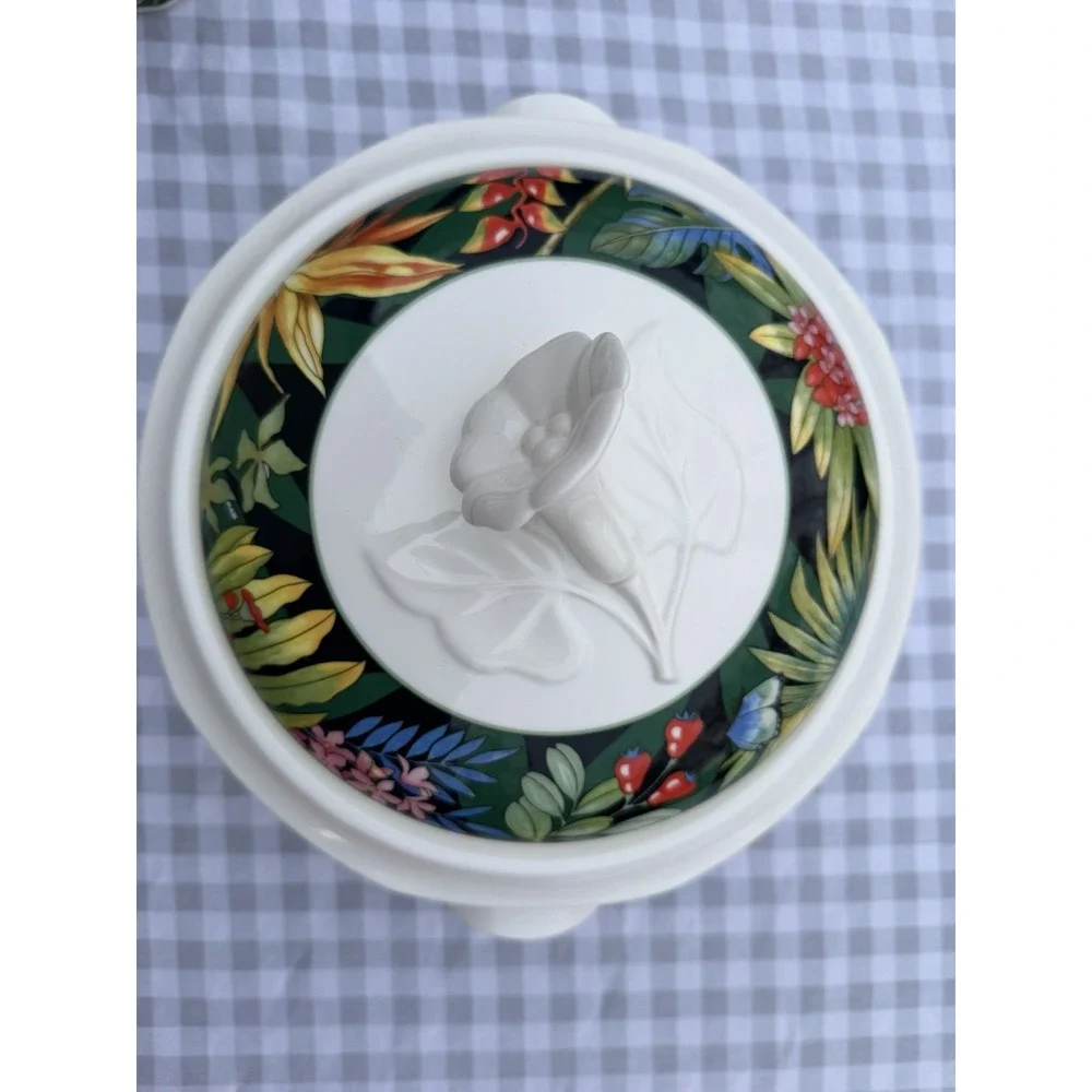 Villeroy‎ And Boch/Gallo Serengeti Covered Vegetable Dish Rare Discontinued